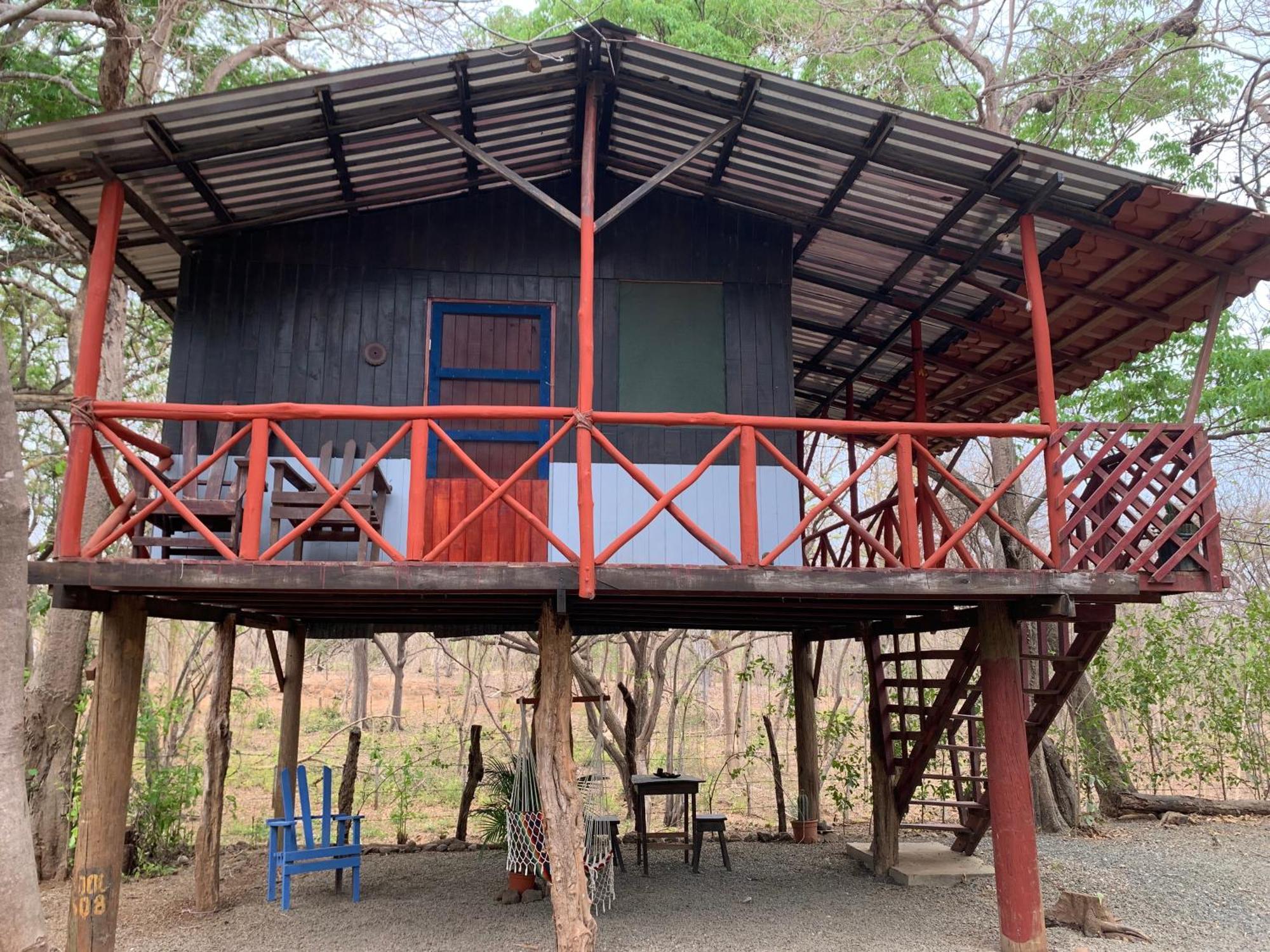 Nieves Surf Hostel And Camping Playa Avellana Exterior foto